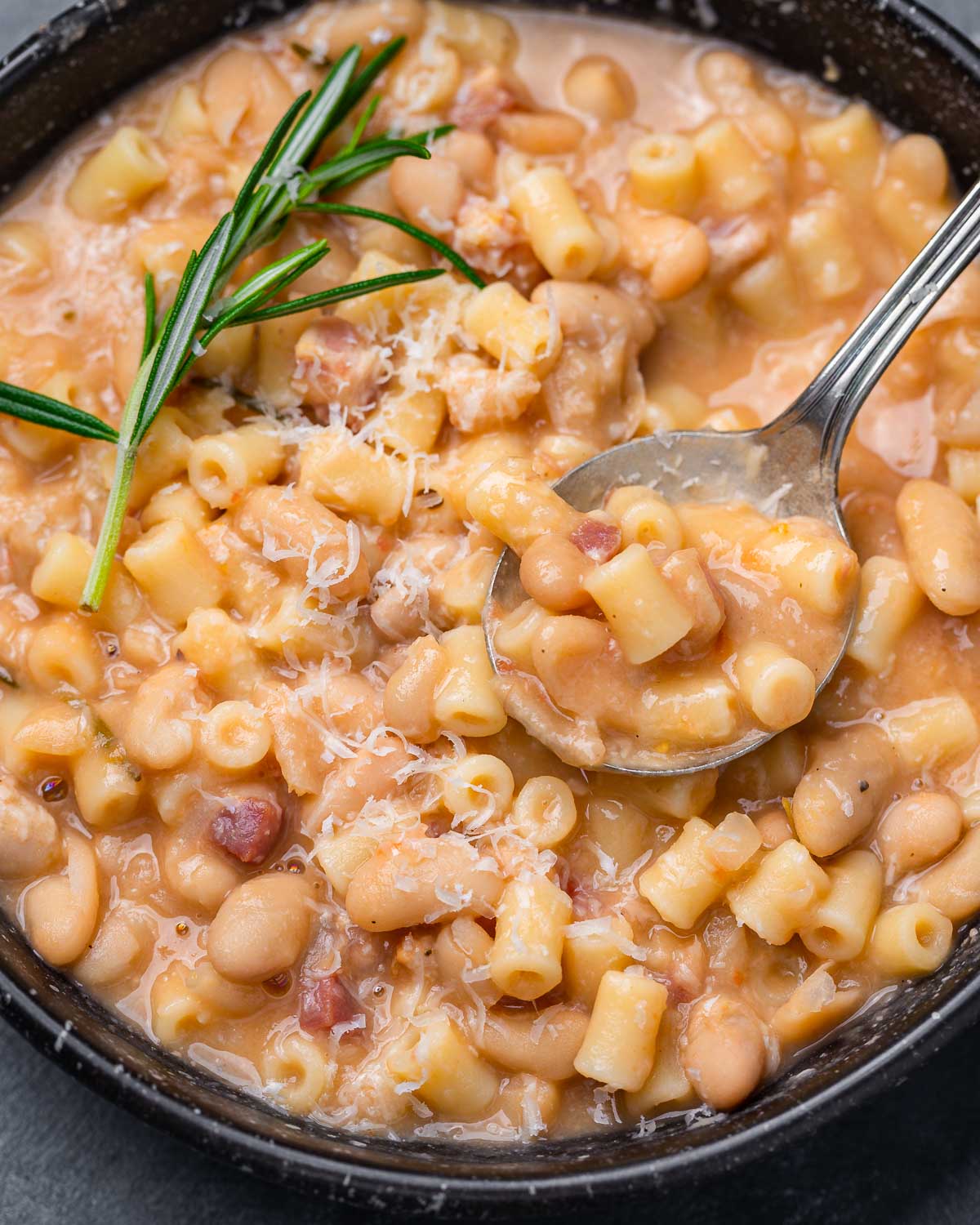 Pasta e Fagioli or as we say Pasta Fazool
